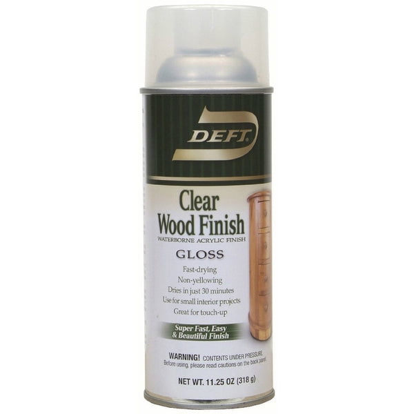 Deft® DFT107S/54 Clear Wood Finish Interior Waterborne Acrylic Spray