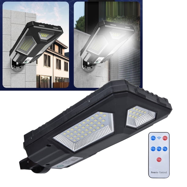 Luz Solar LED Lámpara de Pared Solar 87LED 3000LM IP65 Lámpara de Calle con Sensor de Movimiento de Luz de Jardín Distancia de Detección de 10 Metros Lámparas de Pared Y ANGGREK Otros