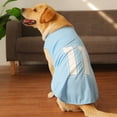 thumbnail image 3 of TELOLY Dog Clothe Ultra-Comfortable Fit Dog Coat Ventilating Mesh Tech Dog Vest Summer L Orange, 3 of 4