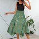 thumbnail image 1 of WILLBEST Vestido De Verano Para Mujer, Informal, Fluido, Floral, Elegante, Chaleco Largo, 1 of 3