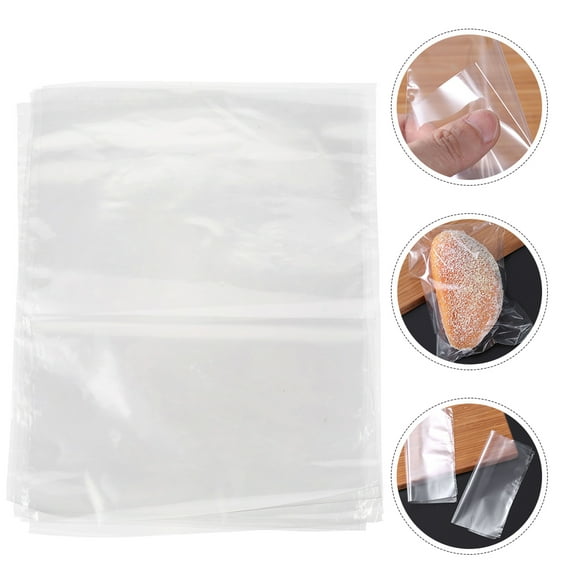 WHAMVOX Heat Shrink Wrap Bags for DIY Craft Portable Packaging Supplies Polyolefin Film Transparent 200pcs