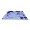 thumbnail image 2 of Ahgly Company Machine Washable Indoor Rectangle Abstract Blue Modern Area Rugs, 5' x 8', 2 of 4