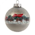 thumbnail image 1 of Budweiser 80MM Glass Clydesdale Scene Ball Ornament, 1 of 1