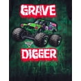 thumbnail image 5 of Monster Jam Grave Digger Truck Zip Up Coverall Toddler to Little Kid, 5 of 5