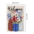 thumbnail image 3 of Antqov Fourth of July Memorial Day Garden Flag Double Sided 4th of July USA Independence Day for Garden Outdoor House Yard Outside Decorations, 3 of 6