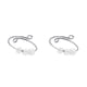 thumbnail image 1 of Guardurnaity Encantador anillo de ansiedad Anillos con cuentas Joyería impermeable Mujeres Blanco 2Conjunto, 1 of 6