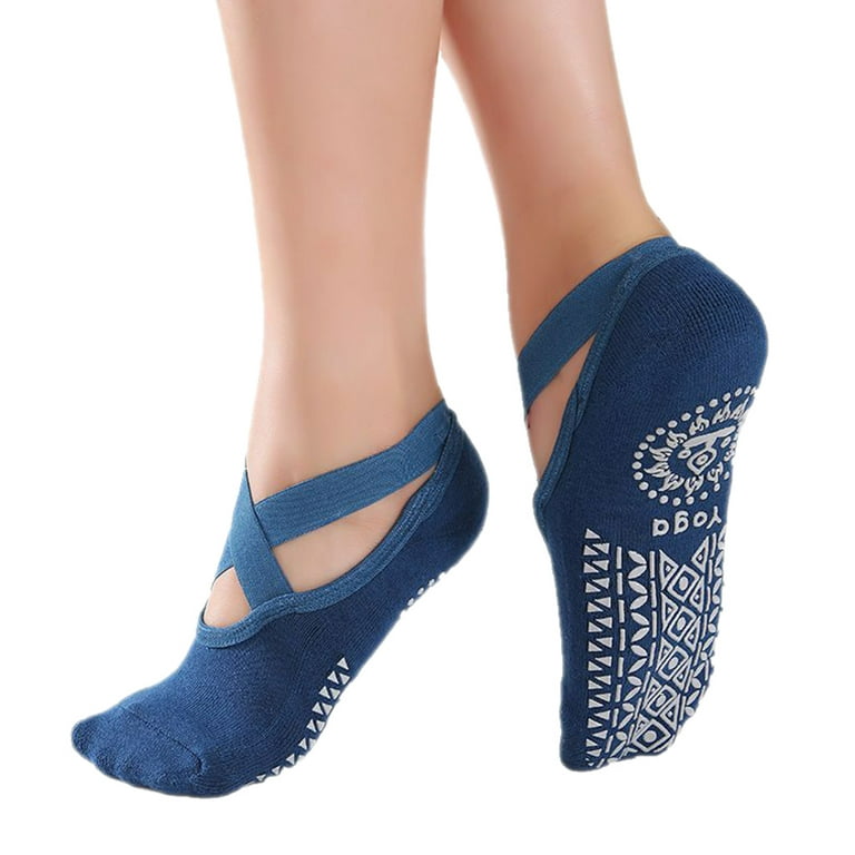 HeroNeo Silicone Non-Slip Yoga Socks For Pilates Barre Dance Slippers  Ballet Breathable 