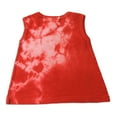 thumbnail image 2 of B-Nu by Purple Orchid - Baby Girls Sleeveless Tie Dye Top 23148-24Months (red tie dye), 2 of 3