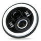 thumbnail image 3 of Faro LED de ojo de Ángel para motocicleta de 7 pulgadas, luz blanca y amarilla, reemplazo Universal para Road Star, 3 of 12