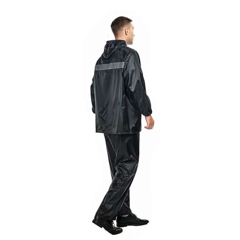 Rain Suits for Men Waterproof Rain Gear for Work Fishing Rain Coats Rain  Jacket Pants for Golf（size L） 