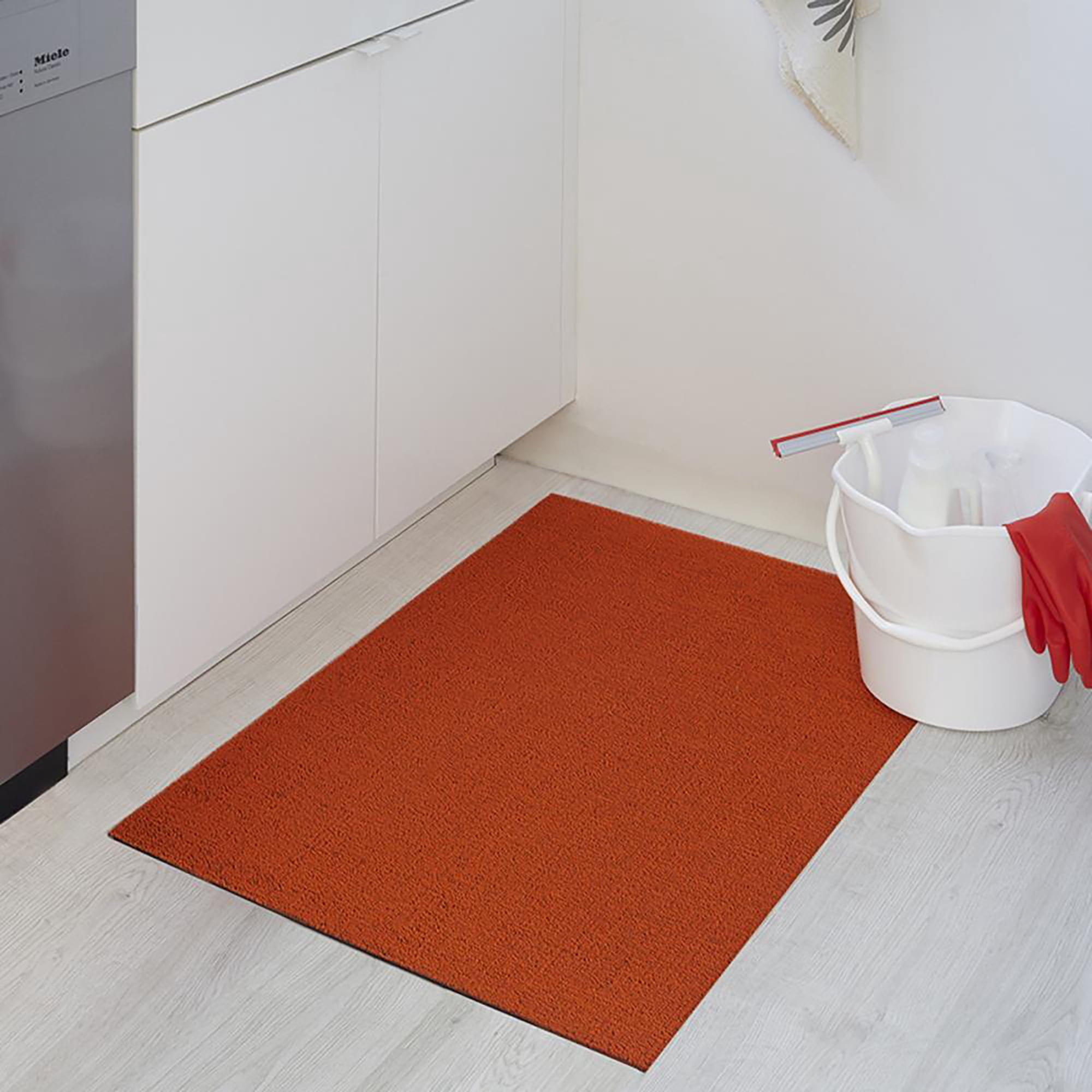 Chilewich 24 in. W X 36 in. L Orange Solid Vinyl Utility Mat