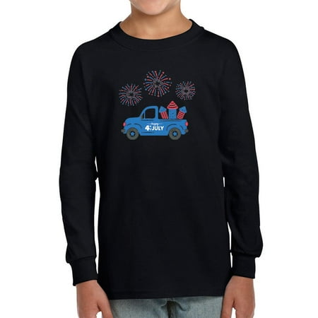

Happy July 4th Truck Long Sleeve Toddler -Image by Shutterstock 3 Toddler