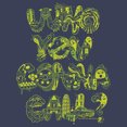 thumbnail image 2 of Men's Ghostbusters Who You gonna Call Collage  Tank Top Navy Blue Small, 2 of 4
