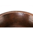 thumbnail image 2 of Premier Copper Products BR17DB Large Round Hammered Copper Prep Sink, 2 of 3