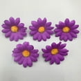 thumbnail image 1 of 4 cm de dos capas de pequeño crisantemo girasol simulación de girasol flor crisantemo cabeza de flor, 1 of 6