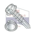 thumbnail image 3 of 5/16-12 x 3/4 Self-Drilling Screws | Serrated Hex Washers Head Unslotted | #4 Drill Pt | Steel | Zinc (Quantity: 1200), 3 of 3