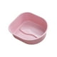 thumbnail image 1 of Bañera para pies Bañera para pies Balde para lavar pies portátil Regalo Barril para baño de pies para pedicura Remojar pies Adultos Pies secos y Rosa, 1 of 8