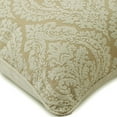 thumbnail image 2 of Damask Decorative Throw Pillow Cover, Couch Cushion Cover, 20 x 20 Natural Ivory Damask Pillow Cover, Fabric Pillow Cover, Ivory Pillow Cover 20x20 inch (50x50 cm) - Glow Ivory Damask, 2 of 4