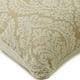 thumbnail image 2 of Funda de cojín decorativa de damasco, funda de cojín para sofá, 50 x 50 cm, color marfil natural, damasco, funda de tela, color marfil, 50 x 50 cm (20 x 20 pulgadas) - Damasco marfil brillante, 2 of 4