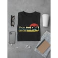 thumbnail image 3 of Social Distancing Expert Men T-Shirt, Male XX-Large, 3 of 4