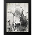 thumbnail image 2 of Grey, Jace 15x18 Black Modern Framed Museum Art Print Titled - Vintage Cow, 2 of 5