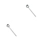 thumbnail image 1 of Moyic Cuchara agitadora de 8 piezas, agitador de café de acero inoxidable, vajilla redonda para sopa, vajilla, barra reutilizable para Plata 13cm 2Conjunto, 1 of 6