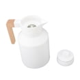 thumbnail image 5 of Coffee Carafe 1000ml Wooden Handle Double Wall Vacuum Heat Retention Thermal Coffee Carafe for Tea Juices Coffee, 5 of 5