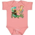 thumbnail image 3 of Inktastic Cute Lizards Hanging out Boys or Girls Baby Bodysuit, 3 of 5