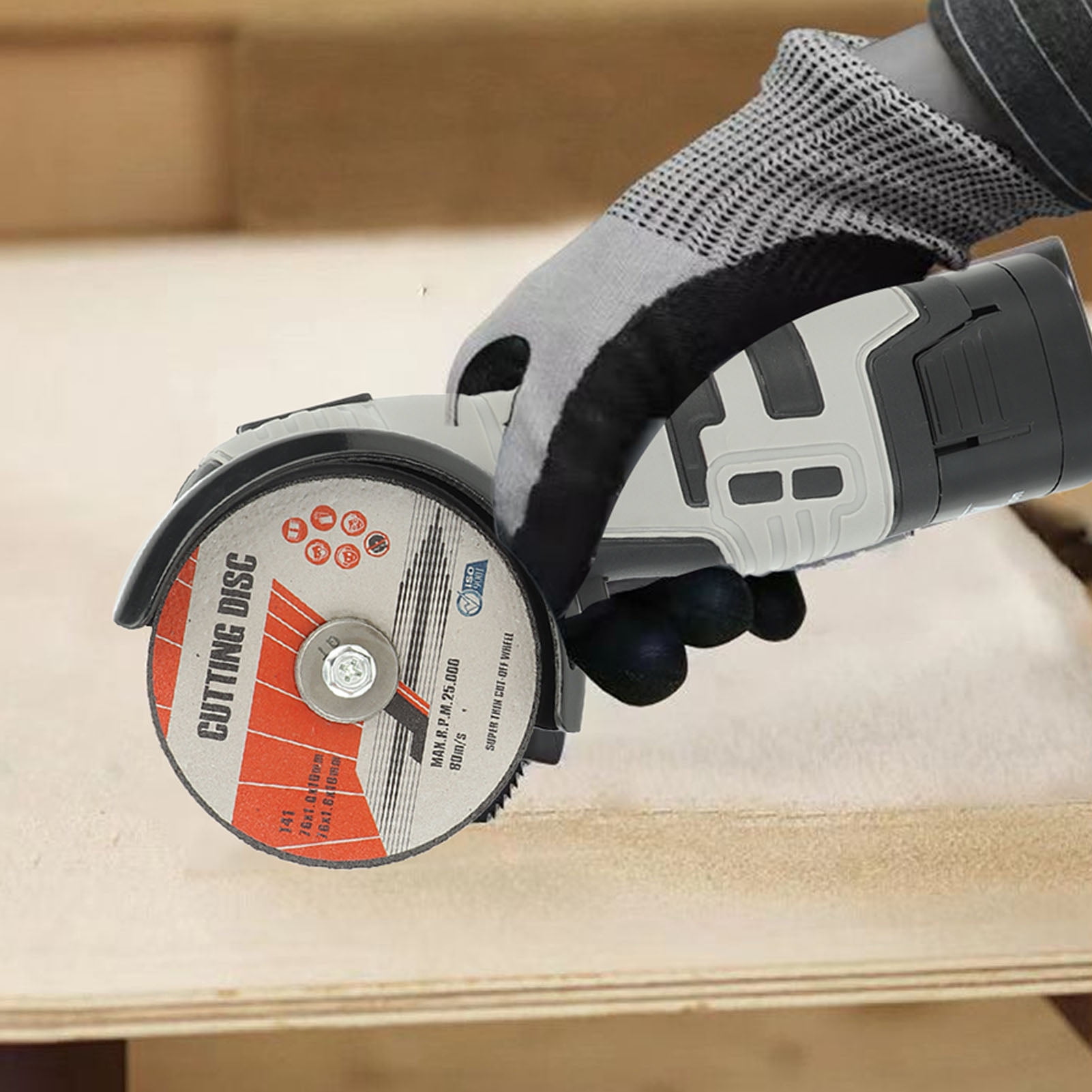 Mini Angle Grinder Electric Hand Grinders Power Tools Multifunctional Cordless Small Grinder Compact Cutting Tool Grinding Tool For Metal Wood
