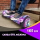 thumbnail image 4 of HOVERSTAR Bluetooth Hoverboard, LBW12A Color cromado o monopatín eléctrico de piel impresa con ruedas intermitentes LED, 4 of 5