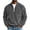 Gray #044, variant on Men's Loose Fit Corduroy Quarter Zip Sweatshirt Stand Collar Long Sleeve Casual Pullover With Chest Patch Pocket For Daily Commute And Weekend Outings, M