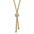 thumbnail image 1 of Collier en Maille D.C Poli Or 14k Deux Tons, 1 of 3