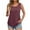 Wine, variant on FAIWAD Summer Tank Tops for Women Sleeveless Scoop Neck Loose Casual Basic Shirts Teen Girls Workout Vacation Blouse