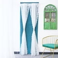 thumbnail image 2 of Exquisite Workmanship Window Treatment Wear-resistant Polyester White Lace Panel Sheer Curtain for Home, 2 of 8