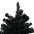 thumbnail image 2 of Christmas Trees HOMCOM 7.5ft Tall Artificial Christmas Tree, Unlit Xmas Tree with 1346 Branch Tips, Auto Open, Steel Base, Holiday Décor for Home Office, Black,Artificial Christmas Trees, 2 of 9