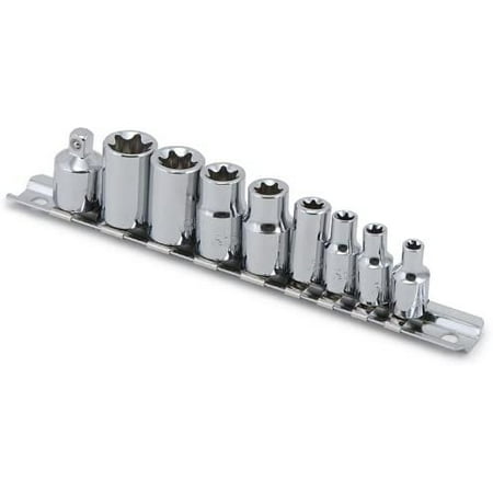 

Titan 16139 External Star Socket Set - 9 Piece