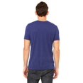 thumbnail image 2 of BELLA+CANVAS T-Shirt Unisexe Col Rond Triblend Manches Courtes, 2TG, Triblend Marine, 2 of 3