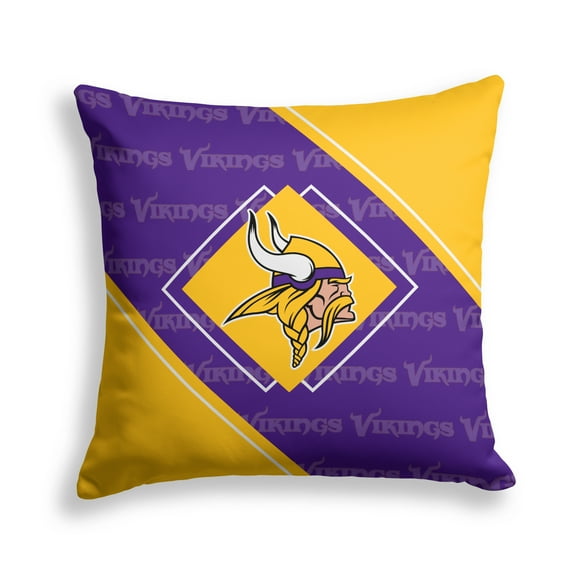 Pegasus Minnesota Vikings 18" x 18" Diamond Boxed Decor Pillow