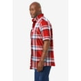 thumbnail image 3 of KingSize Men's Big & Tall Short Sleeve Wrinkle-Free Sport Shirt, 3 of 4