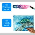 thumbnail image 4 of Zieler A4 11.69 x 8.27 Inch Watercolor Paper Gummed Pad, 12 Sheets, 4 of 6