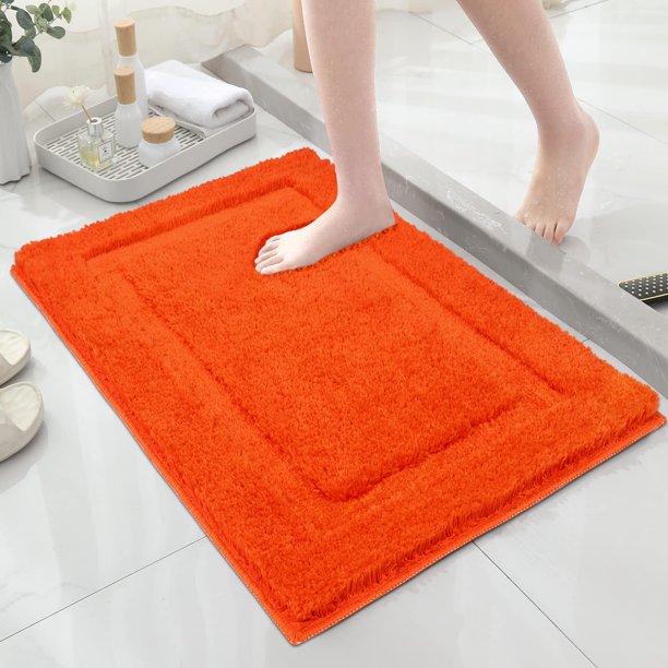 Alfombras de baño SHACOS supersuaves de 50 x 80 cm, antideslizantes