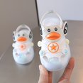 thumbnail image 6 of HUANBAI Light On LED Baby Shoes Children Shoes Boy Sandals Soft Soled Kids Beach Shoes Sandale Casual Cartoon Duck Shoes 5.5, 6 of 6
