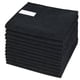 thumbnail image 1 of Paños de limpieza de microfibra para platos (negros, 12 x 12 pulgadas), 1 of 5