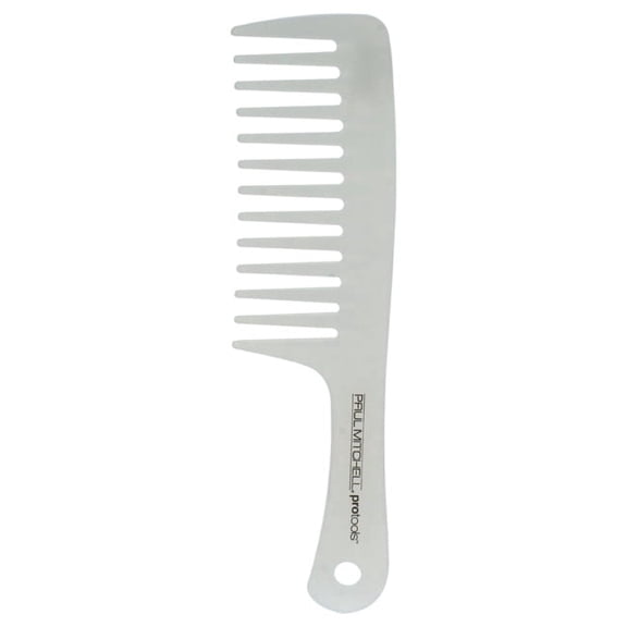 Paul Mitchell Pro Tools Detangler Comb, Wide Tooth Comb Detangles Wet or Dry Hair - White