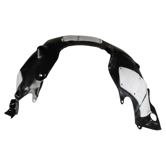 TRQ Front Right Inner Fender Liner Black Passenger Side Fits Select 2019-2022 Toyota Avalon TO1249225