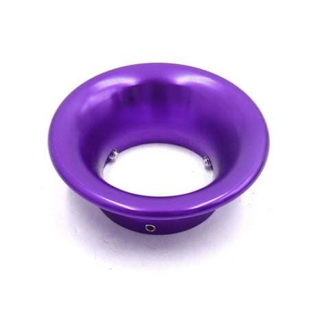 Purple Aluminum Alloy Motorcycle Cold Air Compressor Intake Inlet Velocity Stack