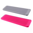 thumbnail image 1 of Paquete de 2 bolsas de silicona resistentes al calor para plancha, rizador, alisador de cabello, varitas para rizar el cabello, herramientas para el cabello caliente (negro y negro), 1 of 6