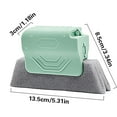 thumbnail image 2 of SQDWYGG  Magic Window Track Cleaner, 2026 New Hand-held Window Groove Cleaning Brush Tools Set, Sliding Door, Sill, Tile Lines, Shutter, Car Vents, Keyboard, Small Spaces Clean,Green pink, 2 of 7
