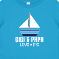 thumbnail image 4 of Inktastic Gigi and Papa Love Me Boys Grandson Boys Baby T-Shirt, 4 of 5