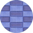 thumbnail image 1 of Ahgly Company Indoor Square Patterned Sky Blue Dress Blue Area Rugs, 3' Square, 1 of 6